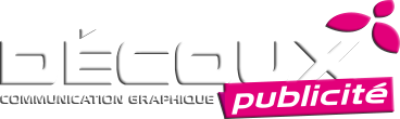 Avec Dcoux-Pub, renforcez votre visibilit ! Nous sommes spcialiss dans l'impression numrique du petit au grand format, quelque soit le support : adhsif, panneau PVC type Forex, Dibond, Akylux,... mais aussi le bois polycarbonates...